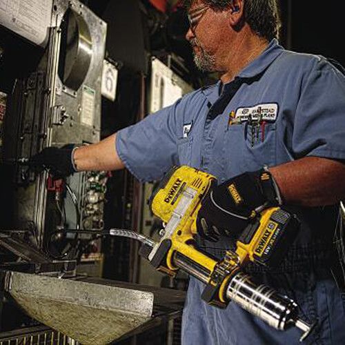 Пистолет маcляный аккумуляторный DeWALT DCGG571M1 | Зображення 2