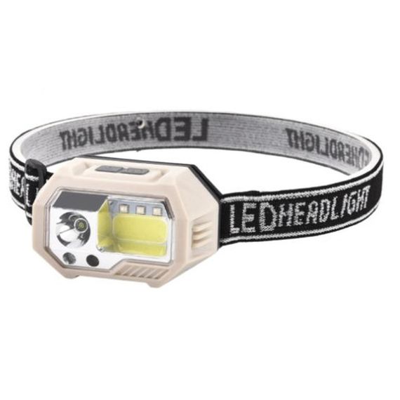 Ліхтарик діодний налобний SH-S9-XPE+COB+3SMD(red), Налобний ліхтар зі зручним ремінцем для голови GK-52 | Зображення 5