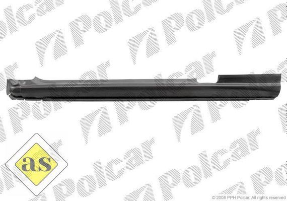 Поріг правий (3-х дверна модель) Honda ACCORD (BA/CA) coupe, 11.85-12.89 (4cars)