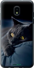 Чохол на Samsung Galaxy J3 2018 Димчастий кіт "825u-1501-2448"