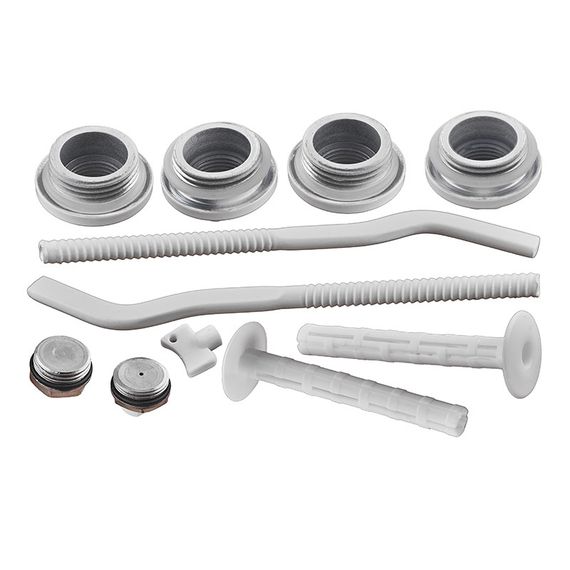 Комплект для радіатора 1/2" (з кріпленнями) Bitherm SET-03 (BT0554) | Зображення 2