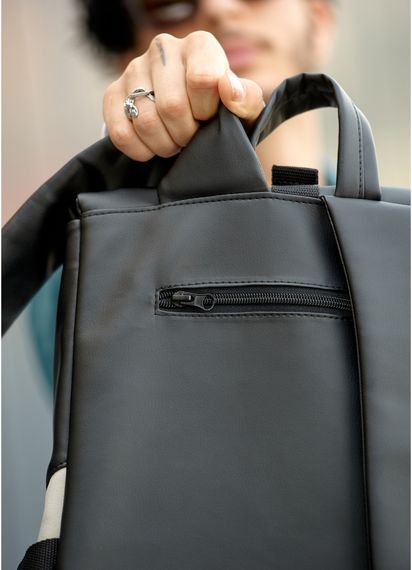 Чоловічий рюкзак Sambag RENEDOUBLE чорно-сірий 37 х 31 х 14 см (27151130rm) | Зображення 5
