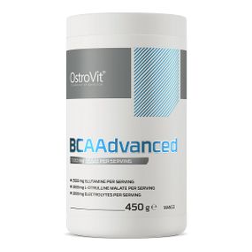 Амінокислота BCAA для спорту OstroVit BCAAdvanced 450 g /30 servings/ Mango