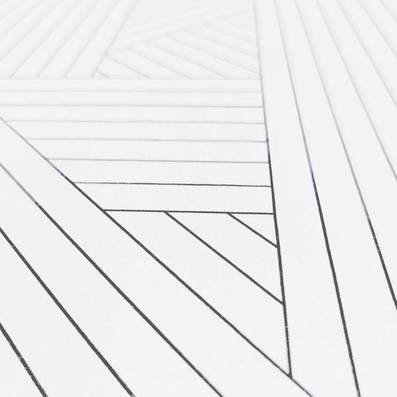 Самоклеюча плівка біла з орнаментом 0,45х10м SW-00001223 | Зображення 1