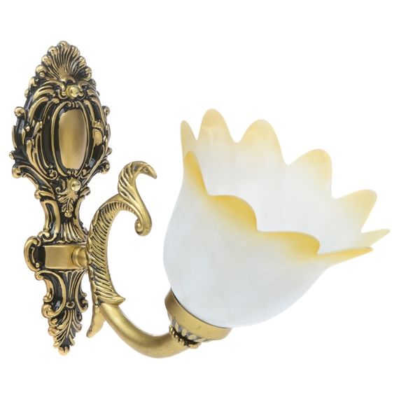 Бра настенное накладное барокко BKL-016W/1