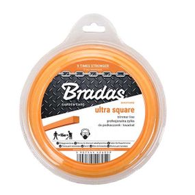 Волосінь для тримера Bradas ULTRA "квадрат" 2,7мм х 66м ZUK27045B