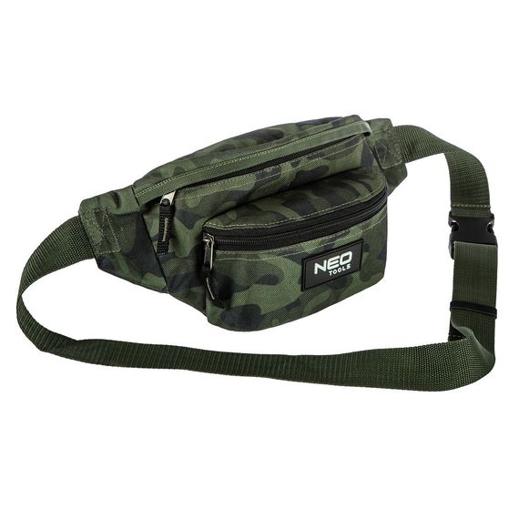Сумка NEO CAMO на пояс, 36х12 см, нейлон 600, усиленная (84-324)