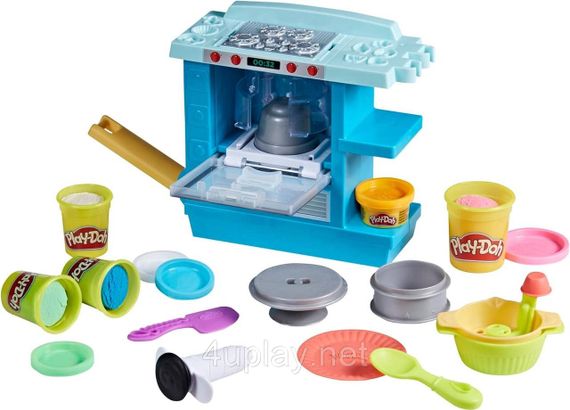 Игровой набор Плей До для лепки тесто Духовка для выпечки Оригинал Play-Doh Kitchen Creations Rising Cake Oven | Зображення 2