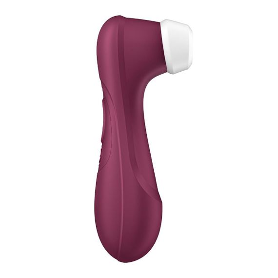 Вакуумний кліторальний стимулятор Satisfyer Pro 2 Generation 3 with Liquid Air (Bluetooth) бордовий – новий рівень задоволення | Зображення 4