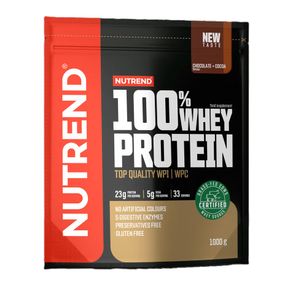 Протеин Nutrend 100% Whey Protein 1000g (Chocolate+cocoa)