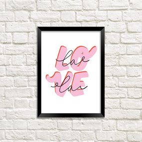 Постер у рамці Love lala A3 (MT3_21L004_BL)