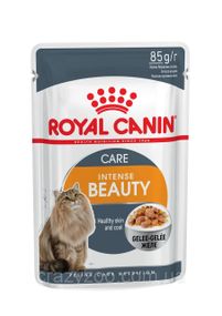 Консерва для дорослих котів Royal Canin Intense Beauty in jelly пауч для підтримання краси шерсті в желе 85