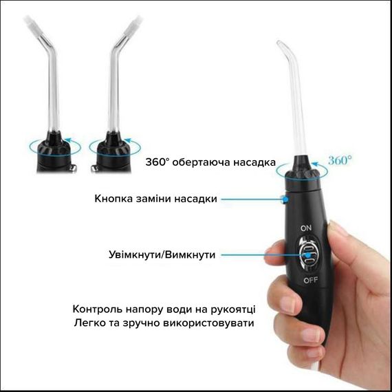 Іригатор Pecham Professional Black | Зображення 3