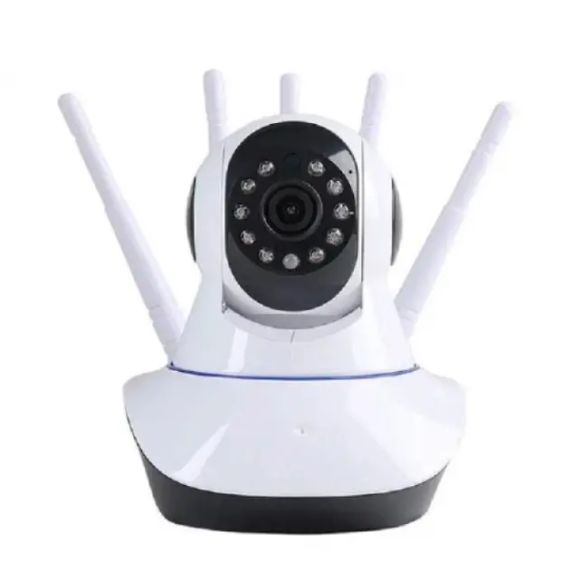 Беспроводная поворотная камера WIFI IP360 Elite Lux EL-Q5 на 5 антенн с датчиком движения и ночным видением | Зображення 2