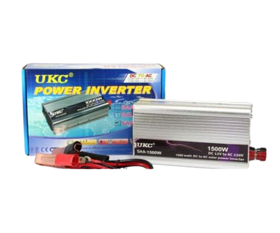 Инвертор XPRO STRUM12 AR автомобильный преобразователь 12V-220V с индикатором режима работы,  1500W  (4421_9625) | Зображення 3