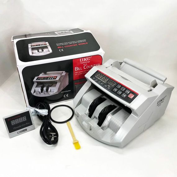 Рахувальна машинка Bill Counter UKC MG-2089, машинка для рахунку грошей з ультрафіолетовим детектором валют | Зображення 7