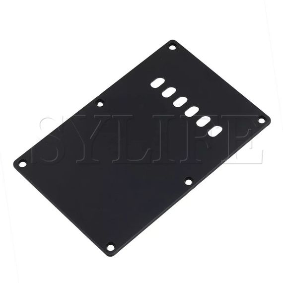 Backplate Бекплейт для електрогітари електрогітарі Fender Stratocaster ST China чорний | Зображення 2