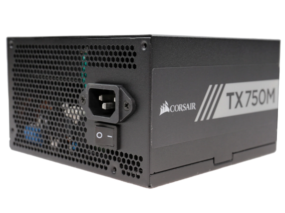 Блок живлення Corsair TX750M / 750W / 1x 20+4, 1x 4+4, 4x 6+2 pin б/в | Зображення 3