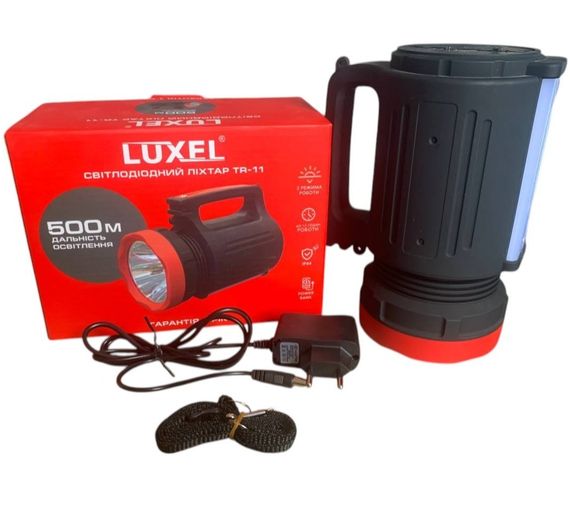 Ліхтар світлодіодний Luxel TR-11, 5Вт, акумуляторний, 3 режими роботи для дому та туризму | Зображення 6