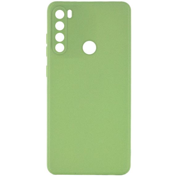 Силіконовий чохол Candy Full Camera для Xiaomi Redmi Note 8 Фісташковий