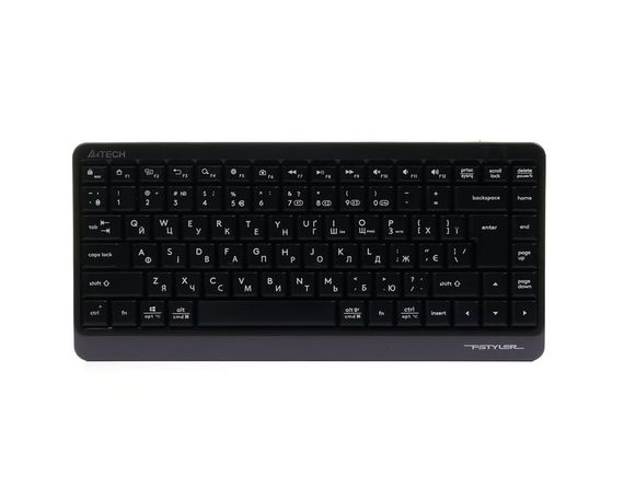 Клавіатура бездротова A4Tech Fstyler FBK11 (Grey),  USB, колір сірий