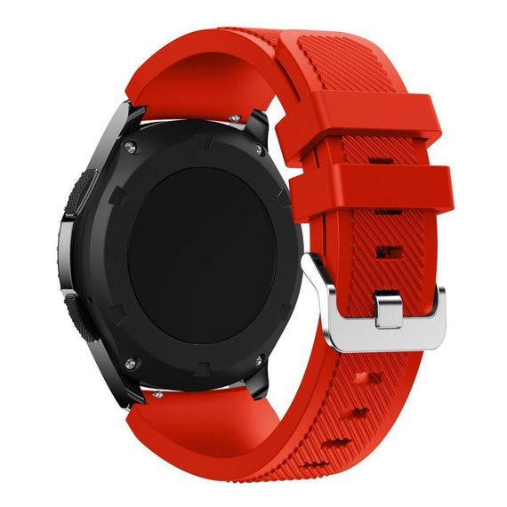 Силіконовий ремінець для годинника Huawei Watch GT 2 / GT Active 46mm - Red | Зображення 1