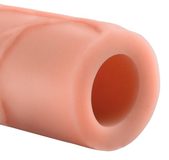 Насадка на член, що збільшує, реалістична Pipedream Fantasy X-tensions, бежева sexstyle | Зображення 3