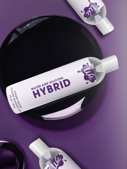 Лубрикант на водно-силиконовой основе Wet Hybrid, 118 мл sexstyle | Зображення 2