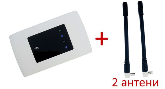 Роутер модем 4G ZTE MF 920 U LTE WIFI вайфай 150 Мбіт сім карта два виходи під антену С + 2 антени по 5 дб