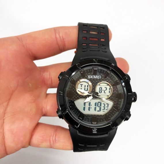 Часы наручные мужские SKMEI 2014BKWT, часы наручные электронные тактические, часы армейские оригинал | Зображення 7