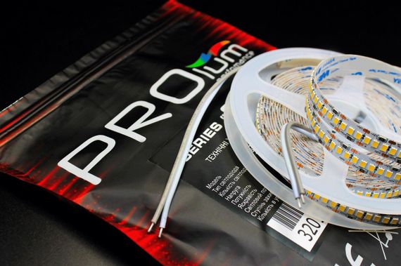 Світлодіодна LED стрічка PROLUM 12V 2835\240 IP20 Series SG Нейтральний-Білий (3800-4300K) | Зображення 4