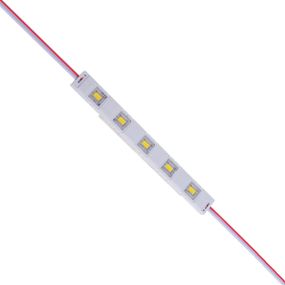 Светодиодный модуль 12V 1.2W SMD 2835 NW IP65 (BY-093/5)