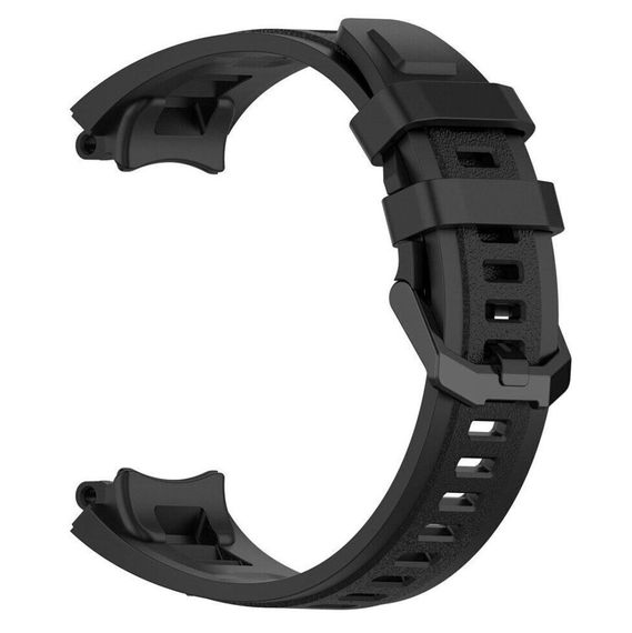 Силіконовий ремінець Primolux для смарт годинника Xiaomi Amazfit T-Rex 2 (A2169 / A2170) - Black | Зображення 3