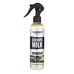 Полироль-молочко для приборной панели Winso Cockpit Milk Lemon, 250мл (825013)