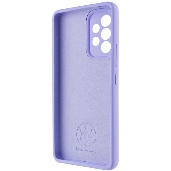 Чехол Silicone Cover Lakshmi Full Camera (AAA) для Samsung Galaxy A33 5G Сиреневый / Dasheen | Зображення 3