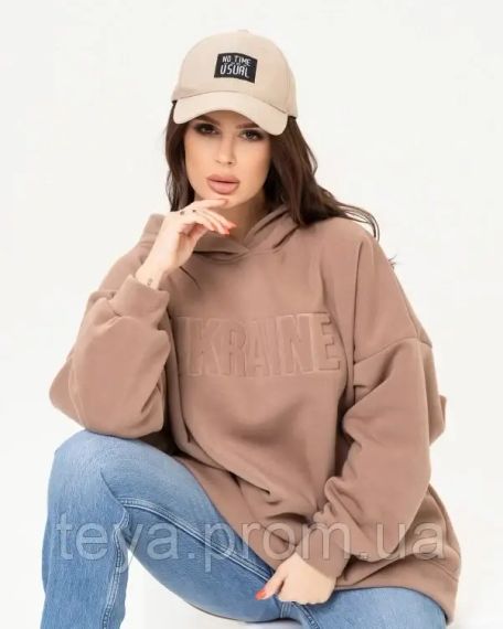 Толстовка колір коричневий розмір XXL FI_006559 | Зображення 3