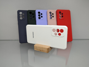 Samsung A52 MagSafe Протиударный чохол Софт Тач чохол білий