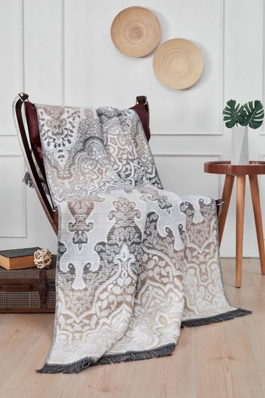 Плед Aksu 180×220 см. Arcene Gri