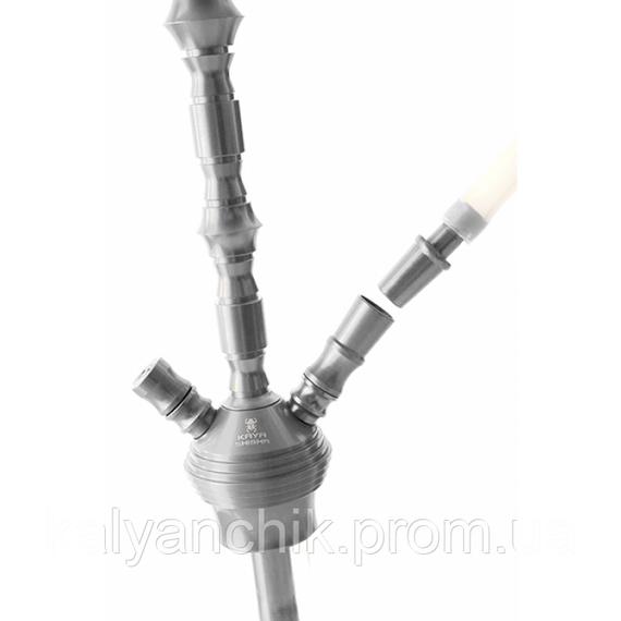 Кальян Kaya ELOX 480 BORO Clear Gungay Cut Silver 2S | Зображення 1