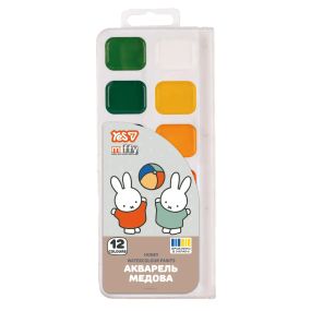 Фарби акварельні Miffy  YES 110319 12 кольорів Різнокольоровий shop (4823125206494)