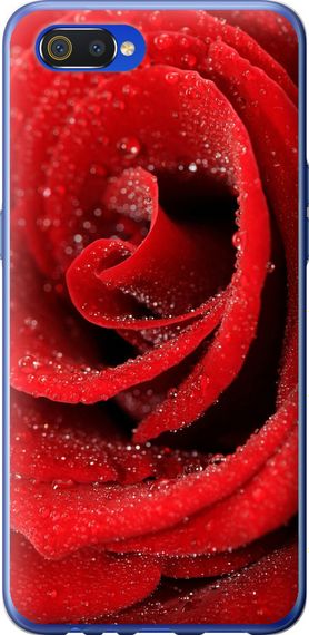 Чехол на Realme C2 Красная роза "529u-1852-17620"