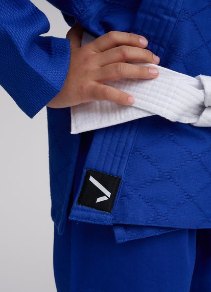 Кімоно для дзюдо, дитяче IPPONGEAR серія FUTURE 2, синє, розмір 160 | Зображення 4