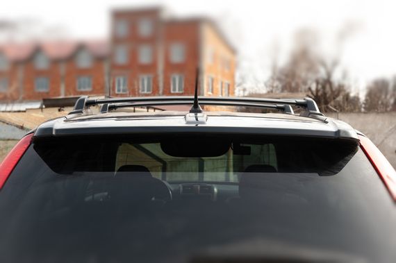 Спойлер (під фарбування) для Honda CRV 2007-2011рр | Зображення 3