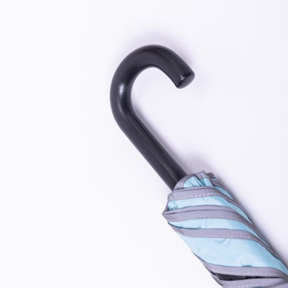 Парасолька дитяча механічна елегантна з принтом міцна надійна з поліестеру діаметр 90 см Блакитний HP-23-13BL | Зображення 2