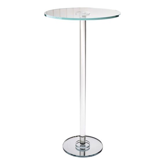 Тортівниця скляна на високій ніжці 30×60 см кругла підставка для торта, капкейків HP-4-88M