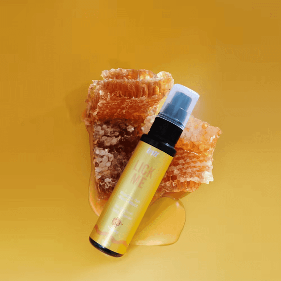 Оральний лубрикант Intt Lick Me Honey Kissable Gel, з функцією нагріву | Зображення 4