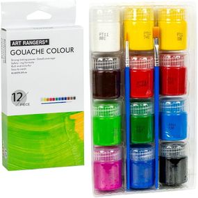 Набор акриловых красок "Art Ranger Glass" A12015-2, 12 цветов 15 мл
