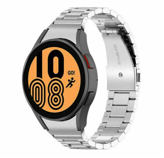 Металевий ремінець Primolux для годинника Samsung Galaxy Watch 5 / Watch 5 Pro - Silver | Зображення 1