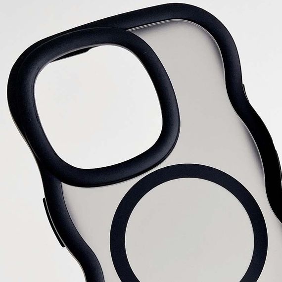 Чохол TPU+PC Undine with MagSafe для Apple iPhone 15 Pro (6.1") Black | Зображення 3