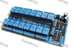 16-канальный модуль реле 12V для Arduino PIC ARM